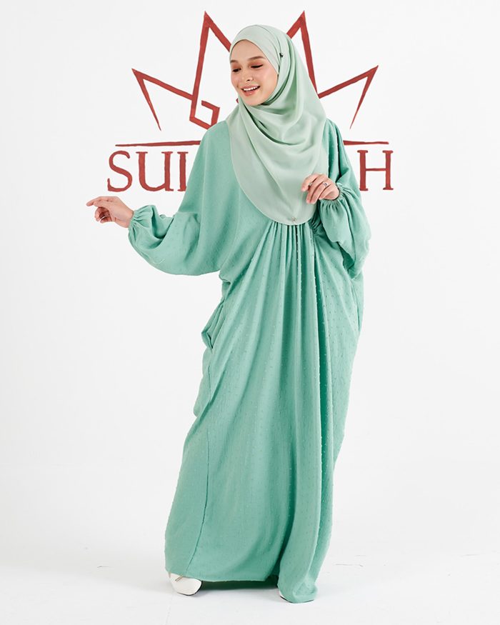 Dress Soraya - Mint Green - Image 6