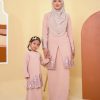 Baju Kebaya Lace Syawali - Nude Peachy - Image 6