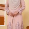 Baju Kebaya Lace Syawali - Nude Peachy - Image 4