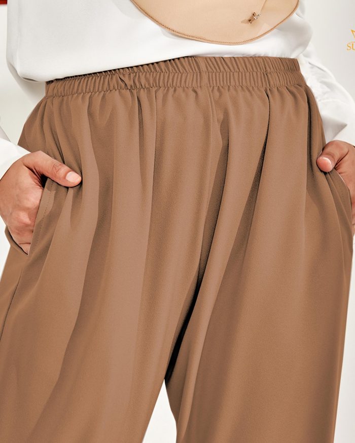 Relax Pants Khaizuran - Terracotta Brown - Image 3