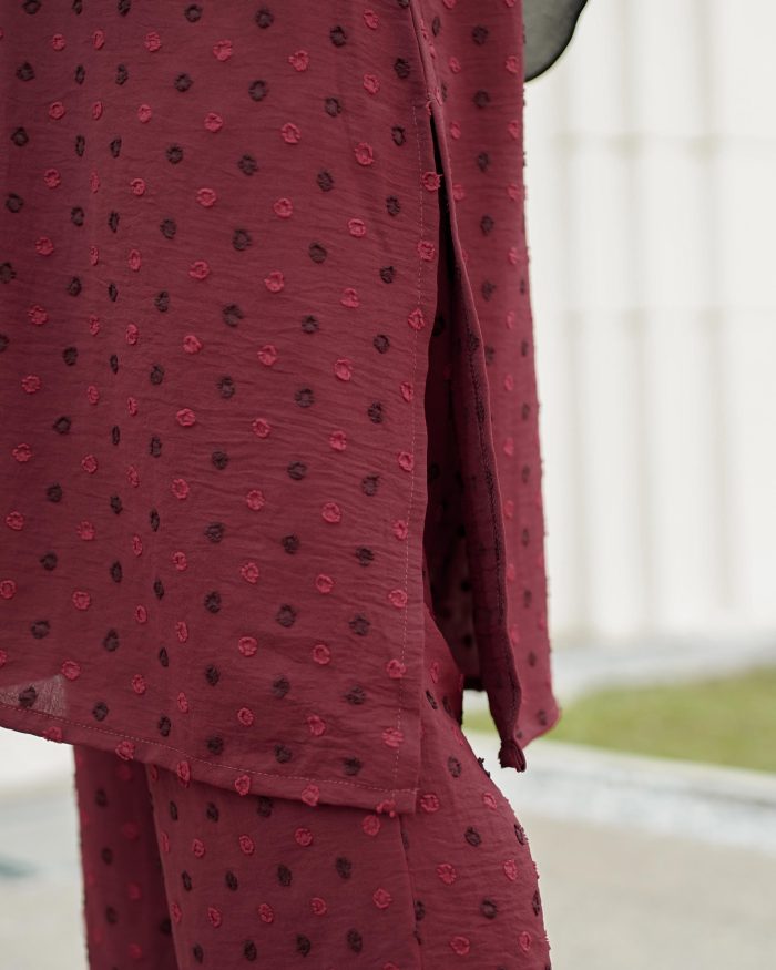 Suit Lelia - Maroon - Image 5