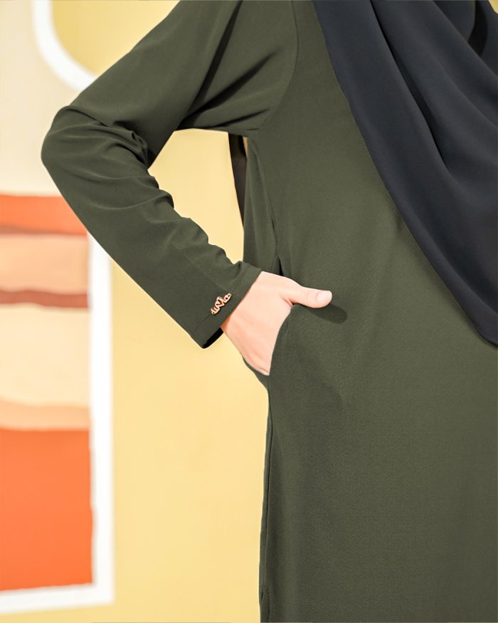 Blouse Laiqa 2.0 - Moss Green - Image 5