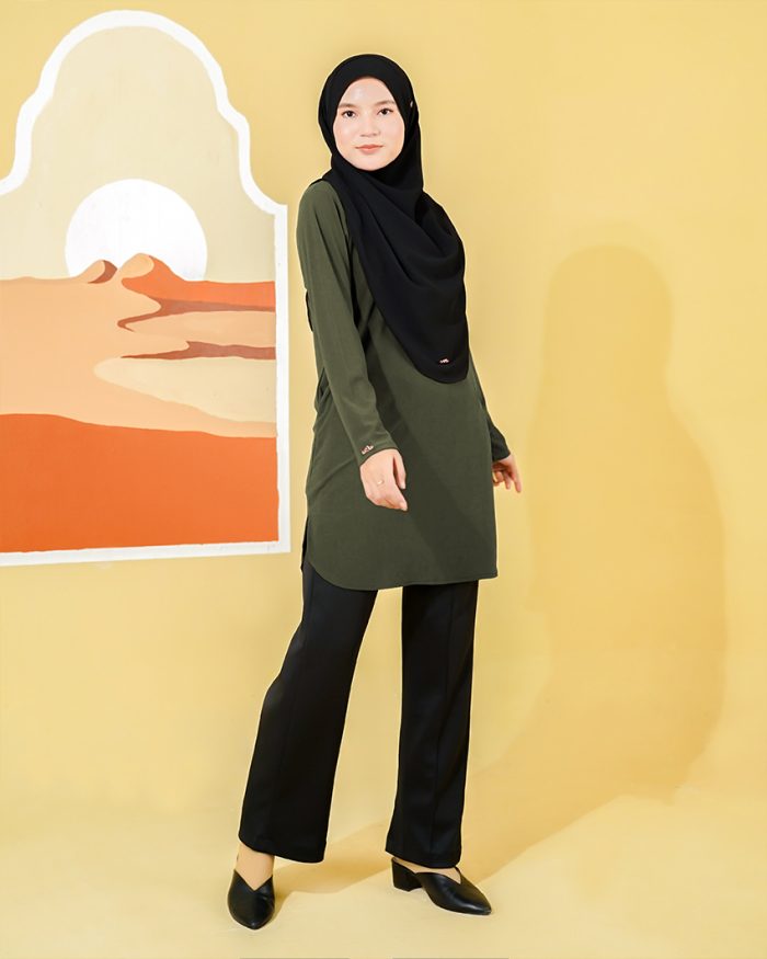 Blouse Laiqa 2.0 - Moss Green