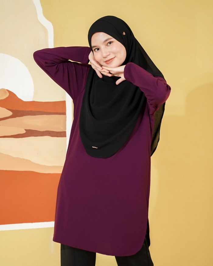 Blouse Laiqa 2.0 - Mulberry Purple - Image 3