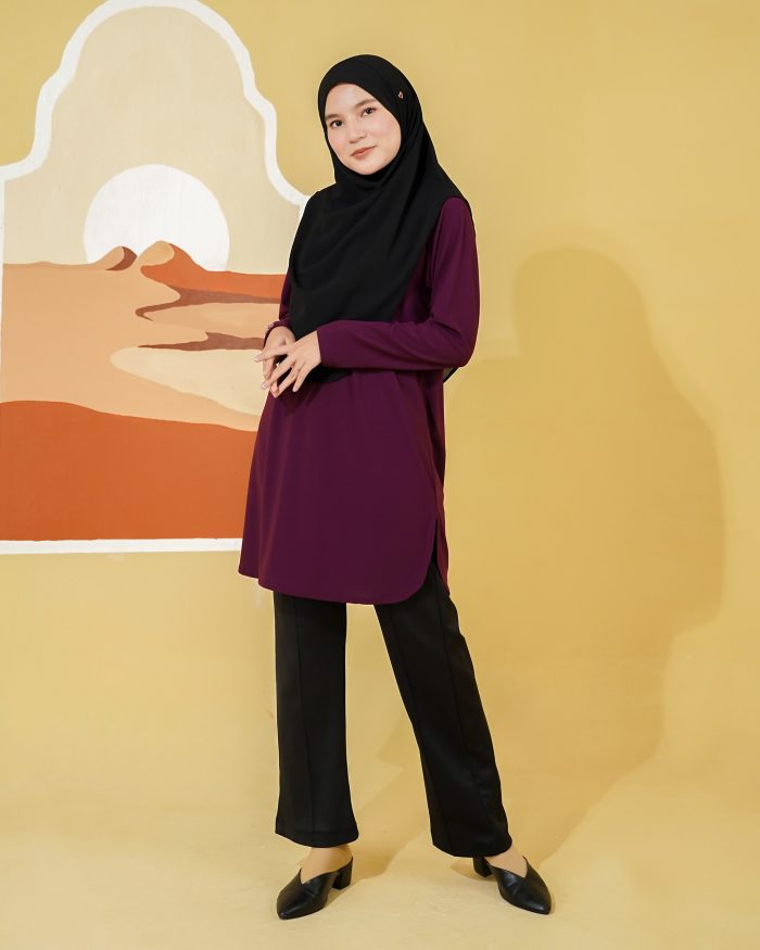 Blouse Laiqa 2.0 - Mulberry Purple - Image 2