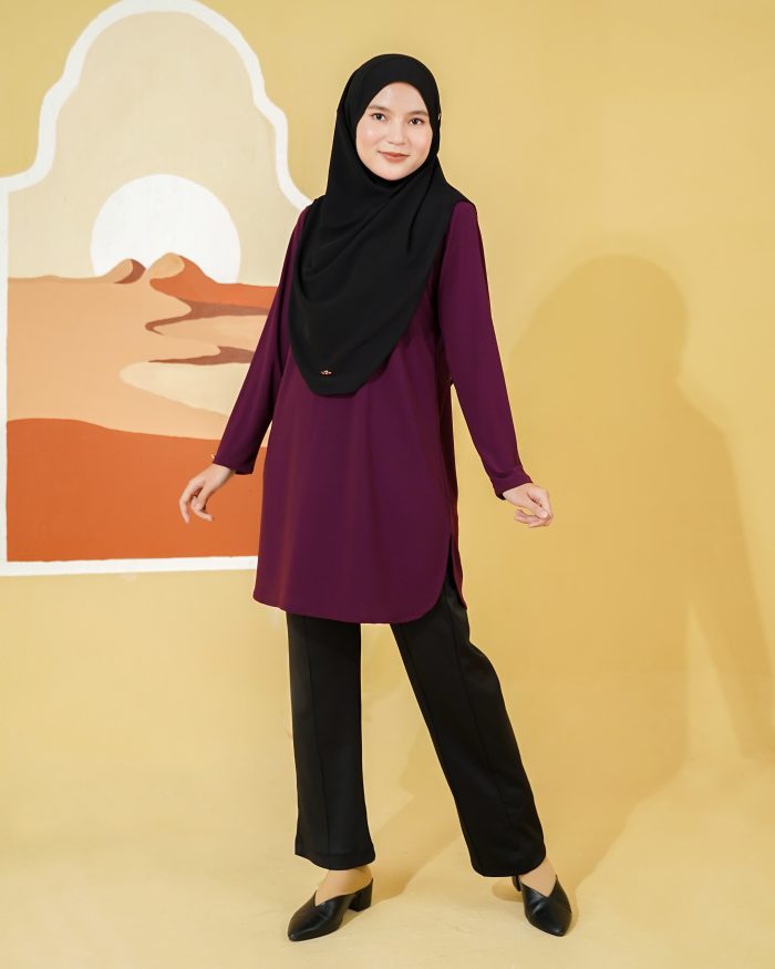 Blouse Laiqa 2.0 - Mulberry Purple