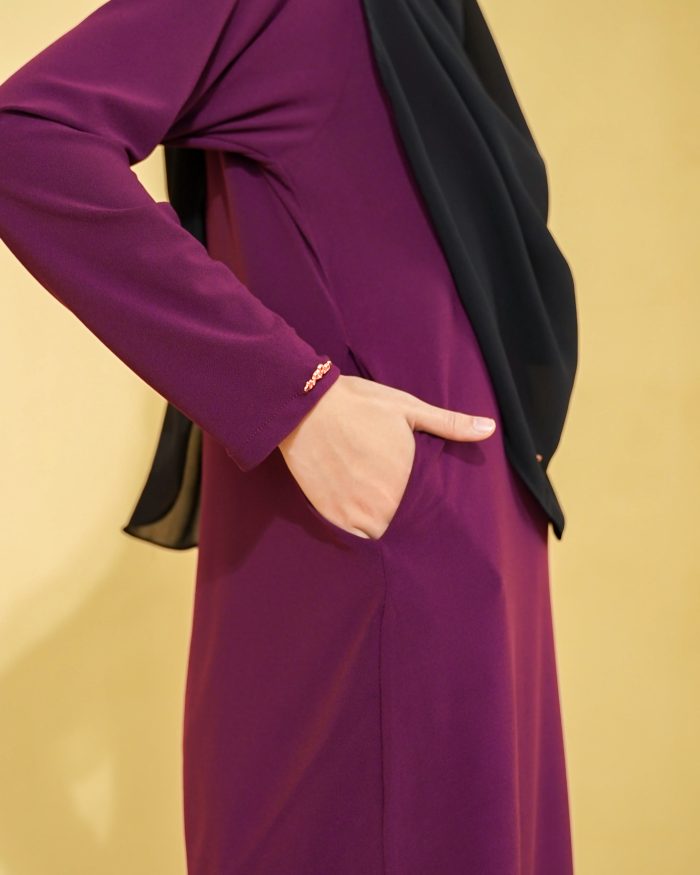Blouse Laiqa 2.0 - Mulberry Purple - Image 4