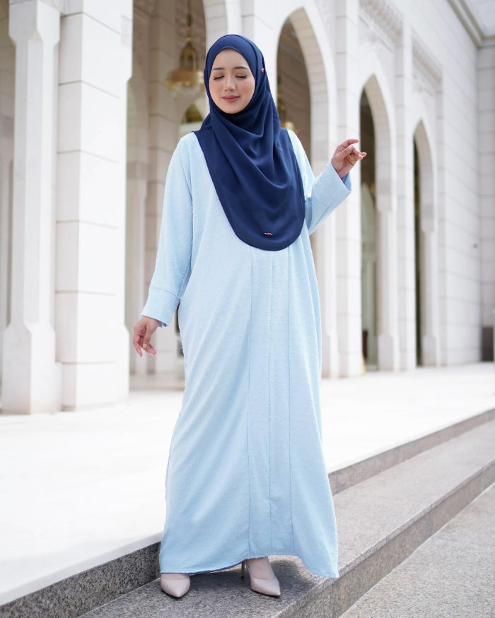 Kaftan Kebaya Luth - Baby Blue - Image 3