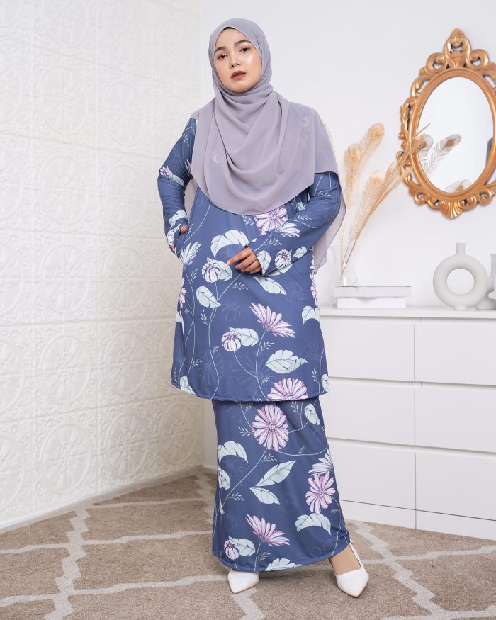 Baju Kurung Lara 2.0 - Battleship Aster