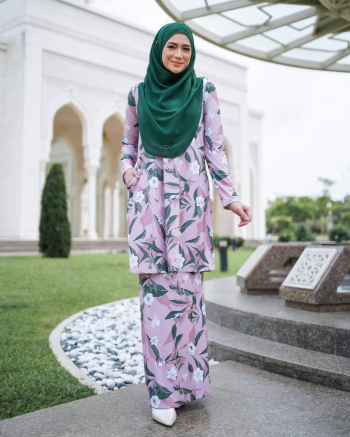 Baju Kurung Lara 2.0 - Blush Mauve