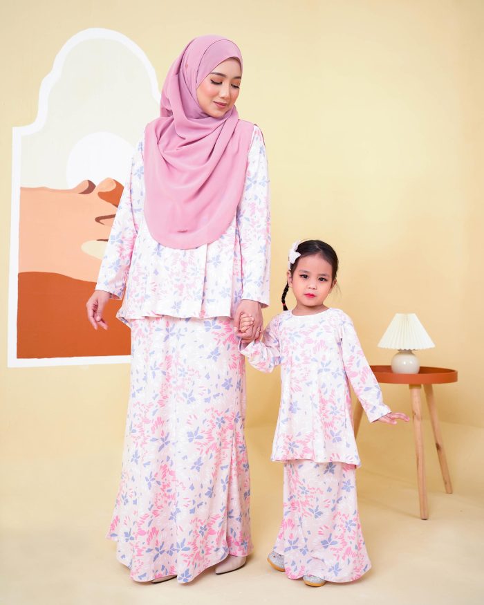 Baju Kurung Lola Printed 2.0 - Sweet Spring - Image 7