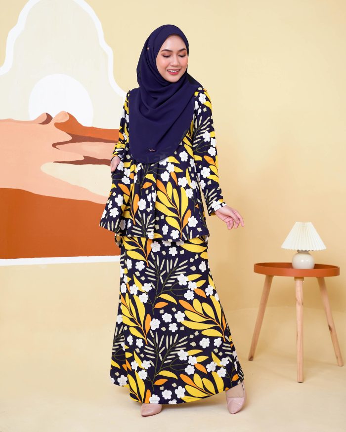 Baju Kurung Lola Printed 2.0 - Nightingale - Image 2