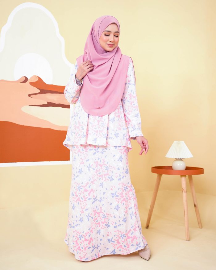 Baju Kurung Lola Printed 2.0 - Sweet Spring