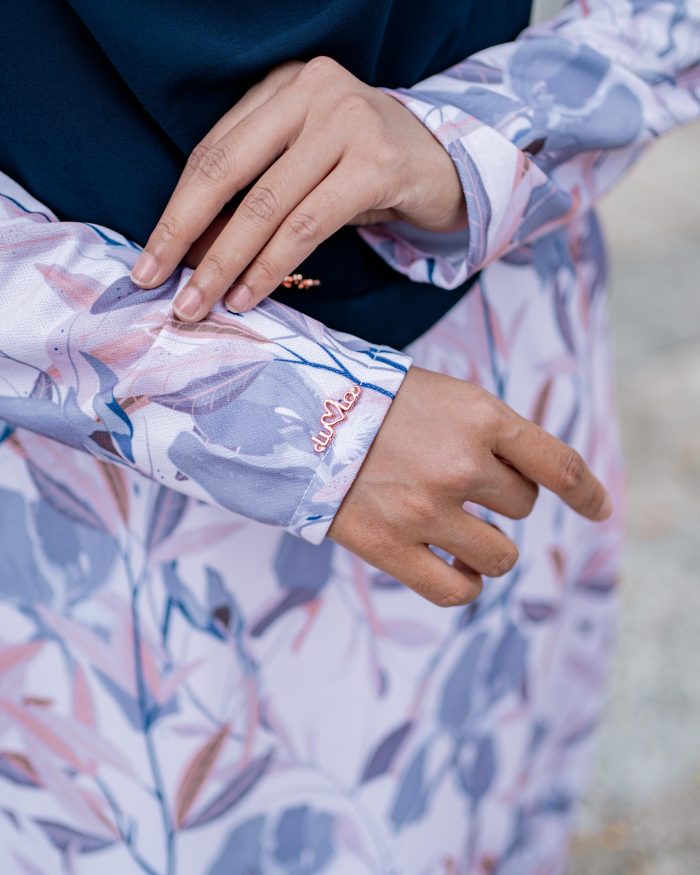Baju Kurung Pahang Laura Printed 7.0 - La Reina - Image 5