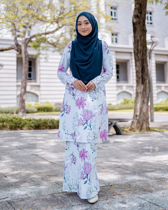 Baju Kurung Pahang Laura Printed 7.0 - Quilicura