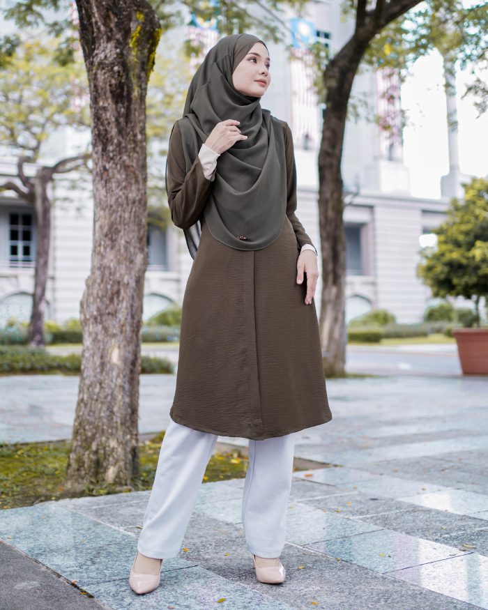 Tunic Rena - Army Green