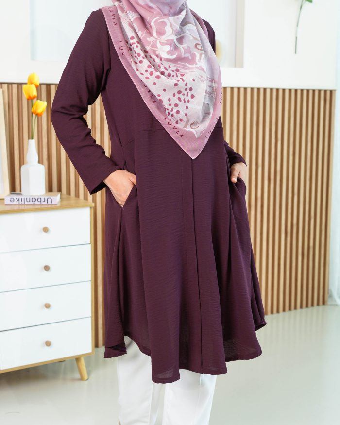 Tunic Rena - Mangosteen Purple - Image 4