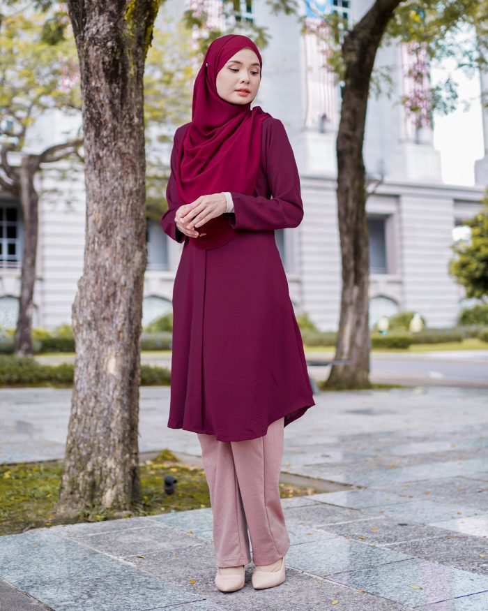 Tunic Rena - Maroon - Image 3