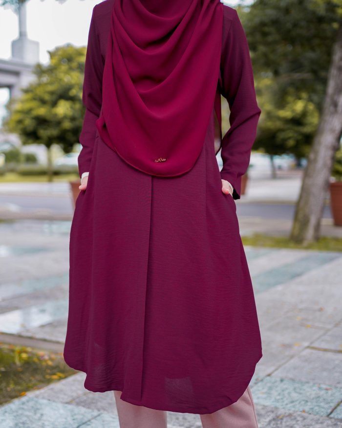 Tunic Rena - Maroon - Image 4