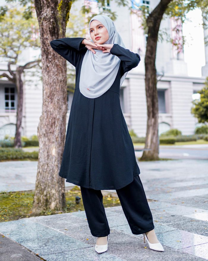 Tunic Rena - Matte Black