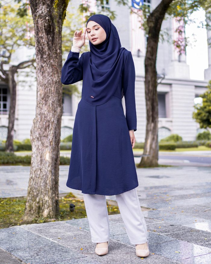 Tunic Rena - Navy Blue - Image 2