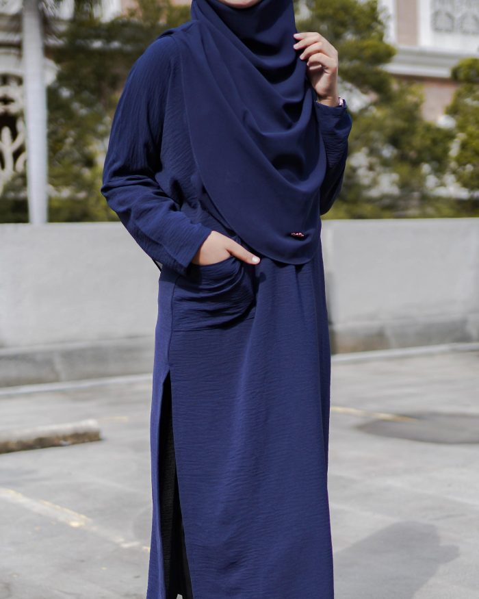 Tunic Rhinta - Navy Blue - Image 2