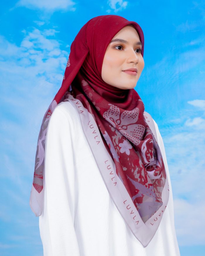 Tudung Bawal Cotton The Royals - Elizabeth