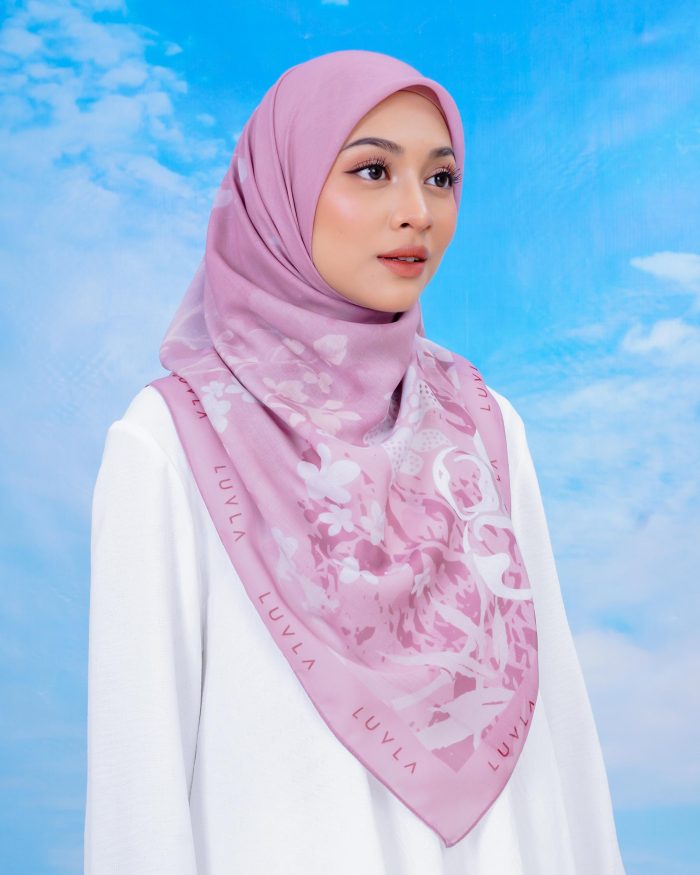 Tudung Bawal Cotton The Royals - Lady Diana