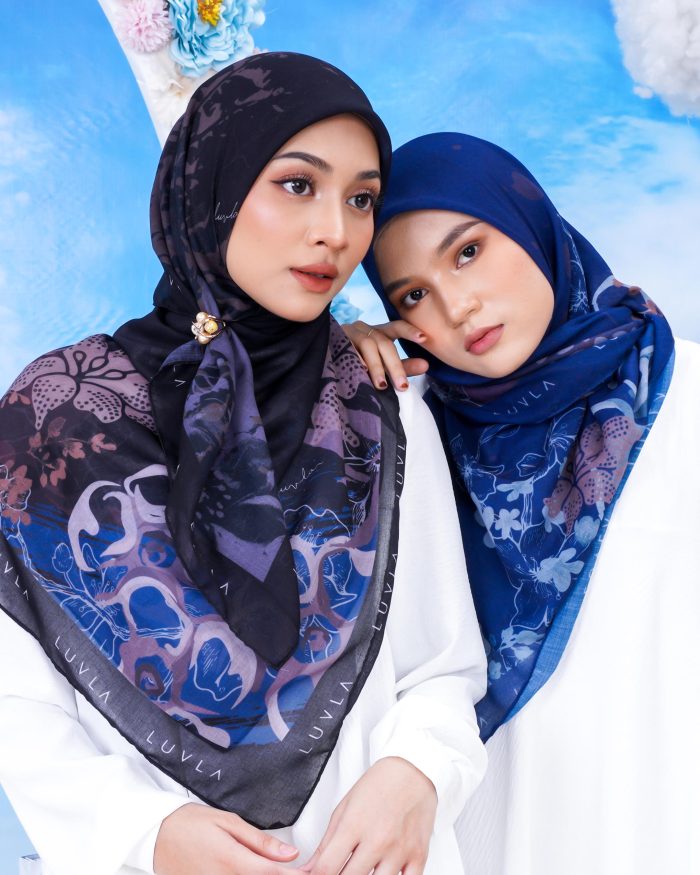 Tudung Bawal Cotton The Royals - Meghan - Image 4
