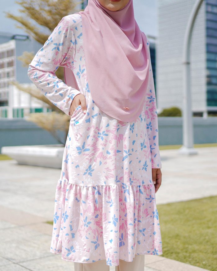 Tunic Ruffle Lendra Printed 2.0 - Sweet Spring - Image 3