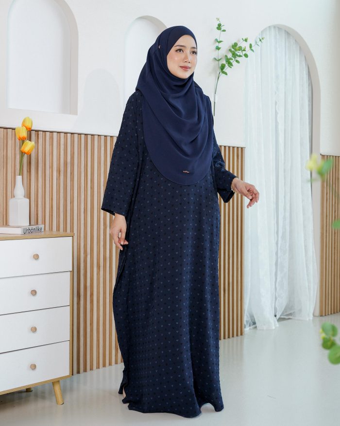 Kaftan Safia - Navy Blue