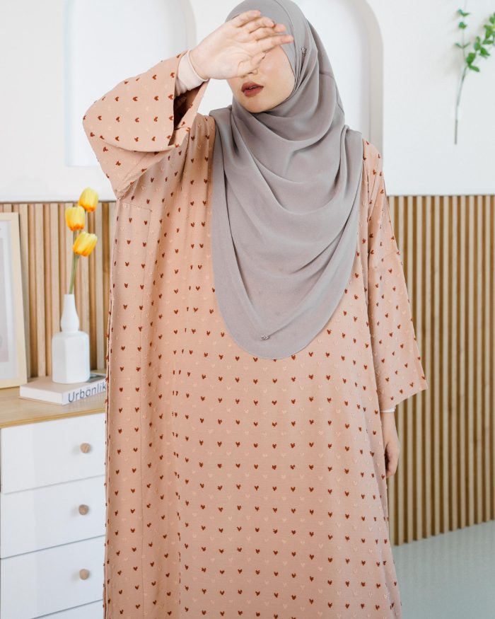 Kaftan Safia - Nude Brown - Image 4