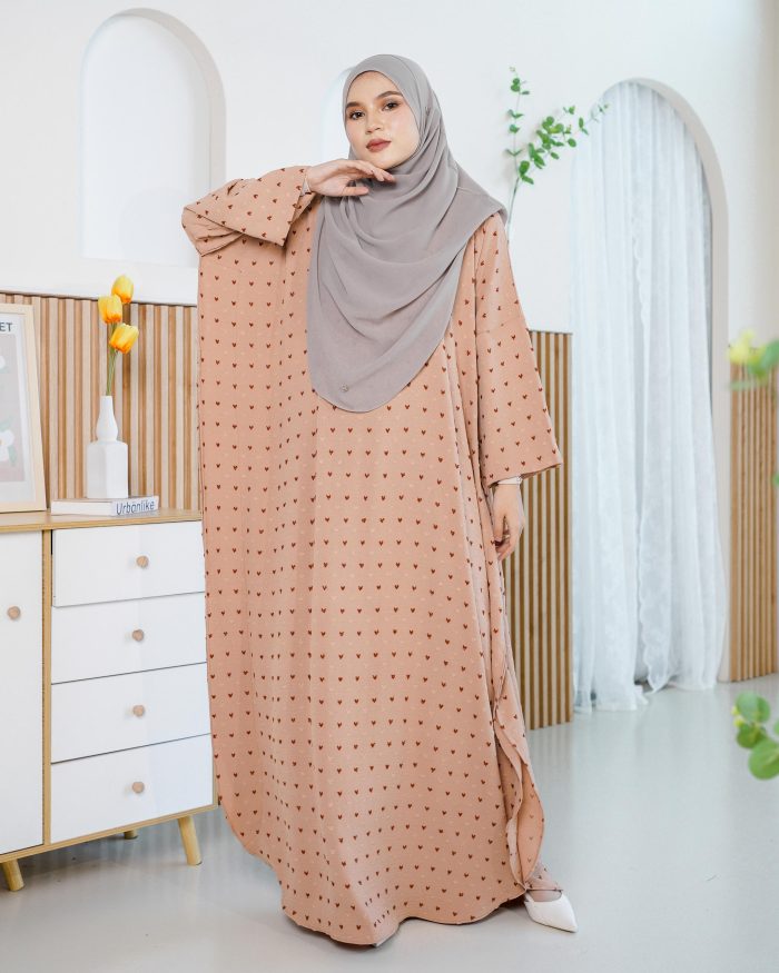 Kaftan Safia - Nude Brown