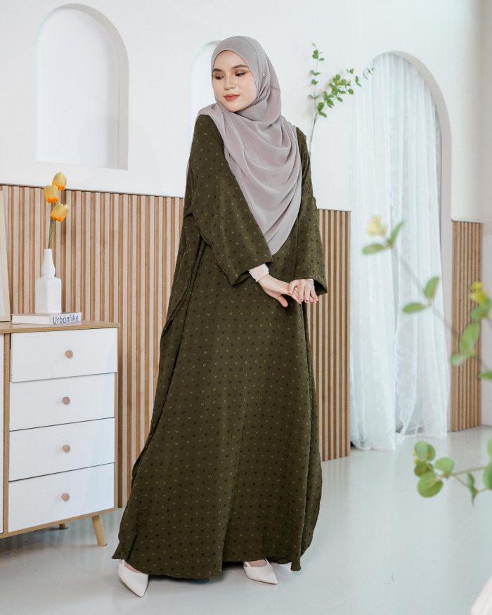 Kaftan Safia - Olive Green