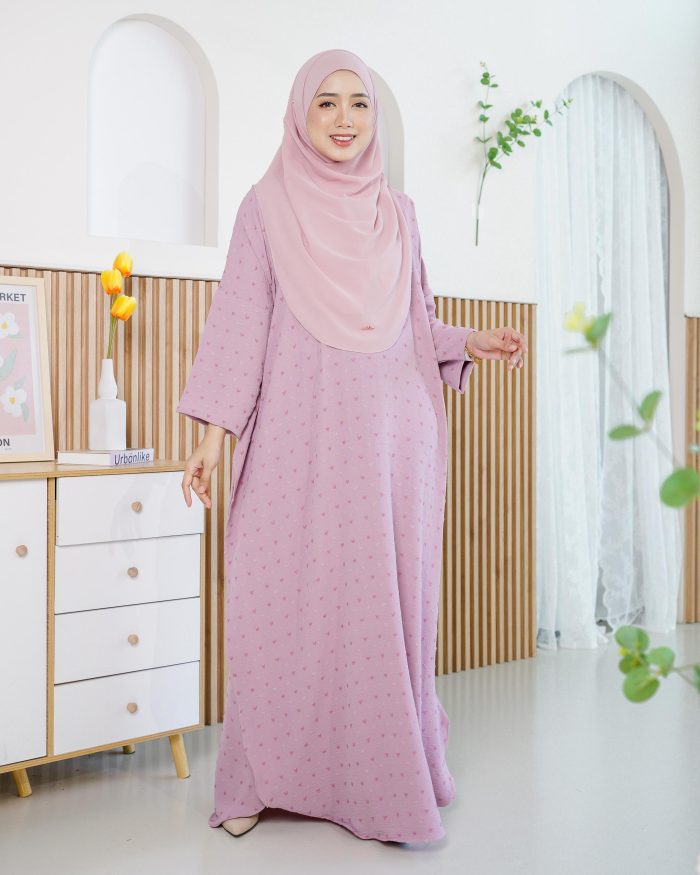 Kaftan Safia - Pink Rose