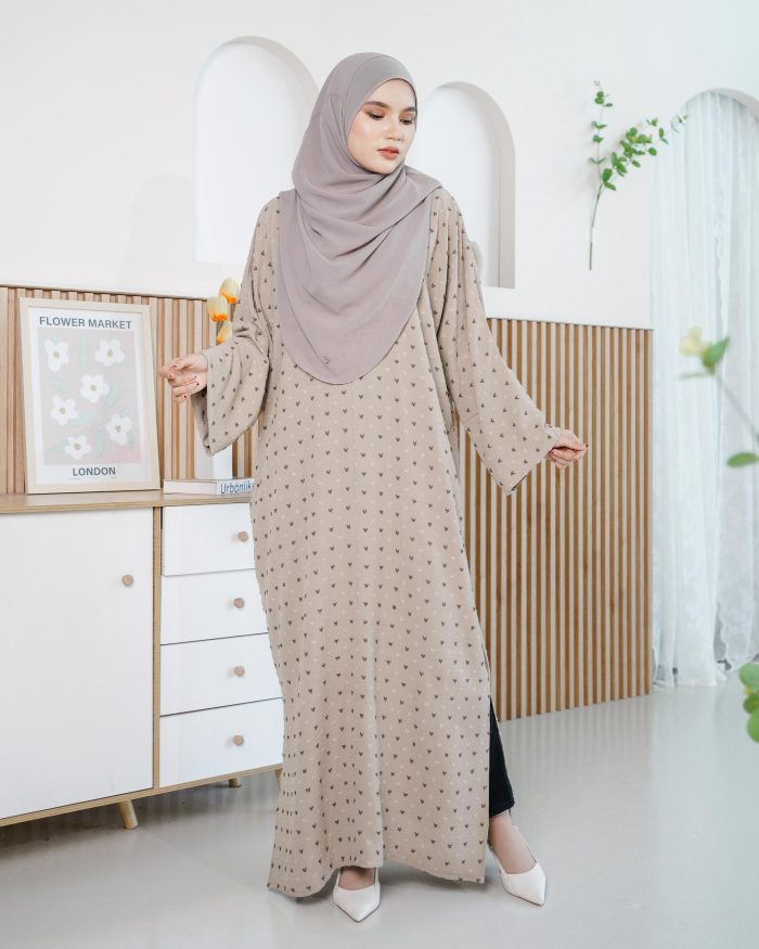 Medi Dress Siera - Ash Khaki - Image 3