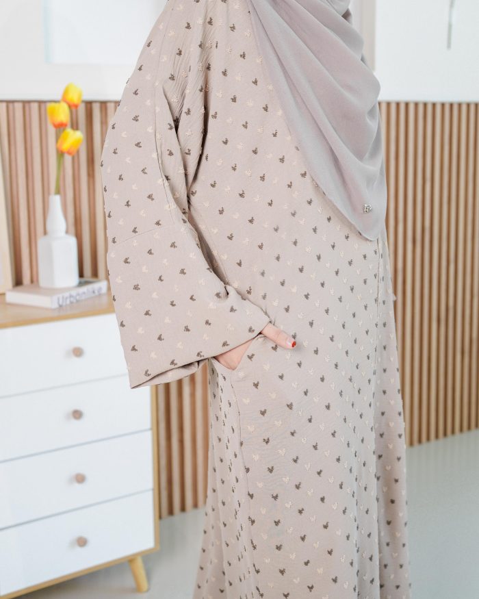 Medi Dress Siera - Ash Khaki - Image 5