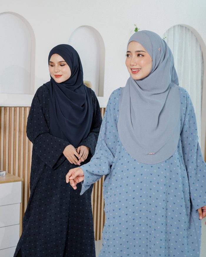 Medi Dress Siera - Navy Blue - Image 7
