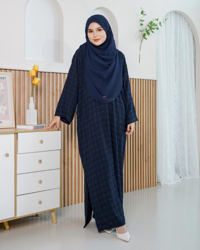 Medi Dress Siera - Navy Blue