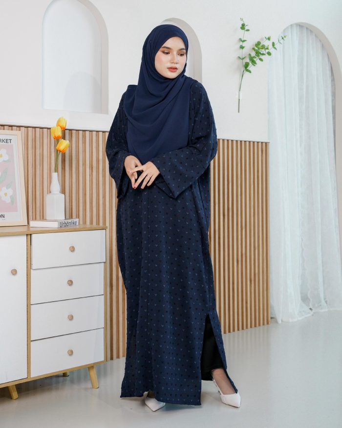 Medi Dress Siera - Navy Blue - Image 2