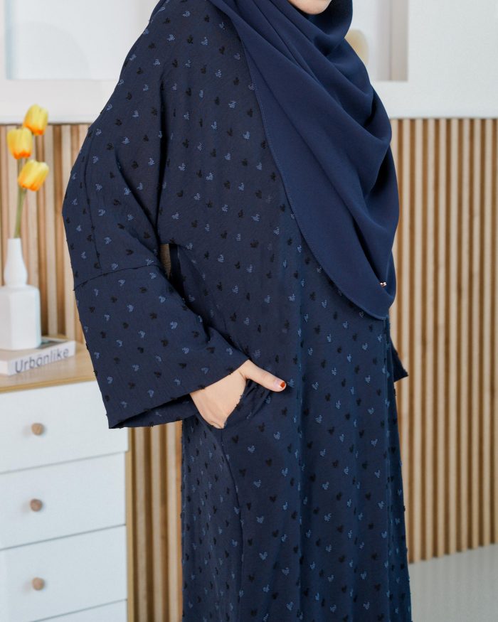 Medi Dress Siera - Navy Blue - Image 5