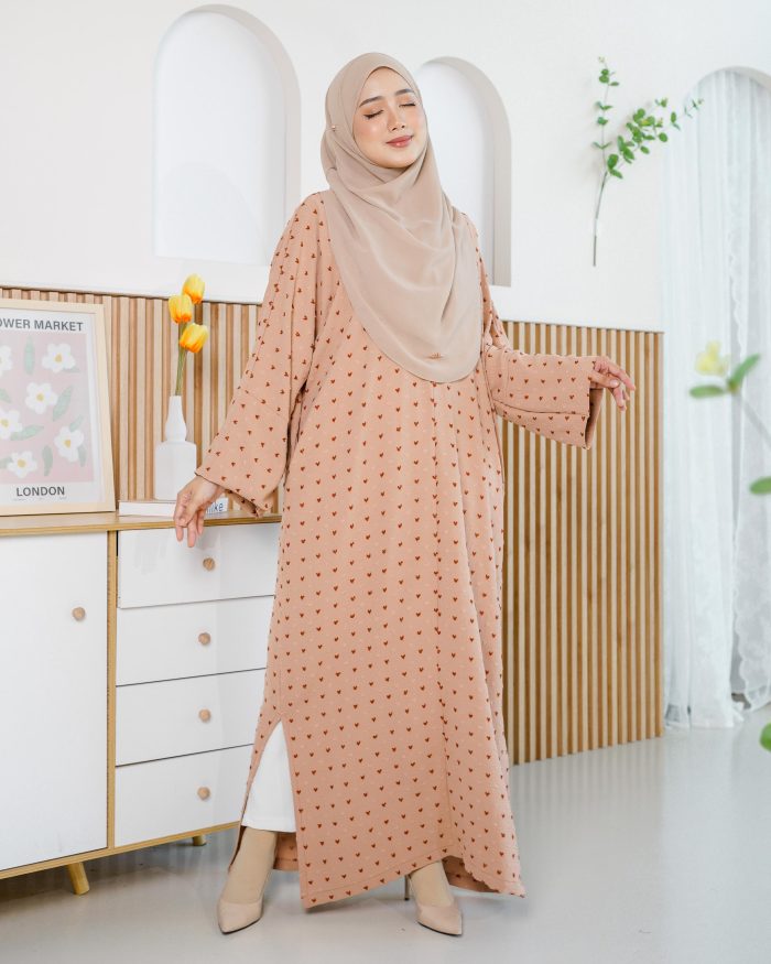 Medi Dress Siera - Nude Brown