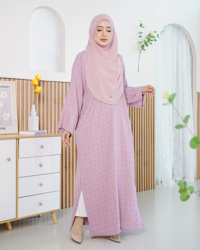 Medi Dress Siera - Pink Rose - Image 3