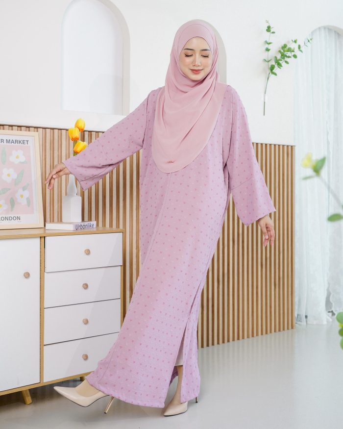 Medi Dress Siera - Pink Rose