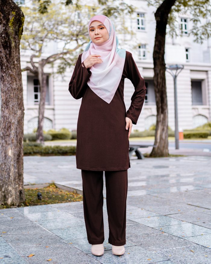 Suit Lubna 3.0 - Dark Cocoa