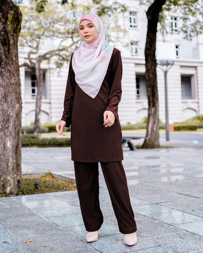 Suit Lubna 3.0 - Dark Cocoa - Image 2