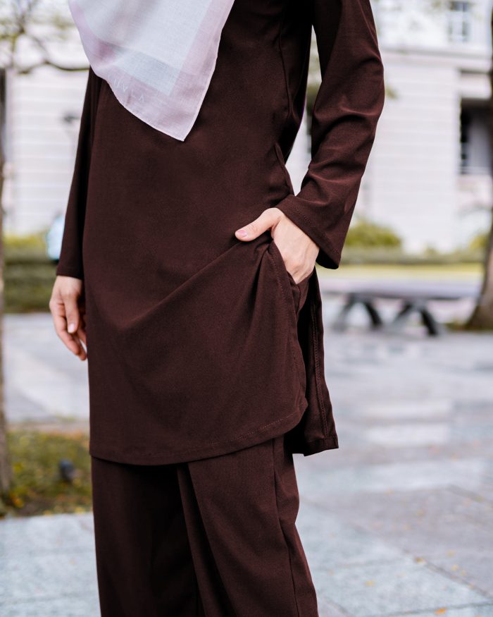 Suit Lubna 3.0 - Dark Cocoa - Image 5