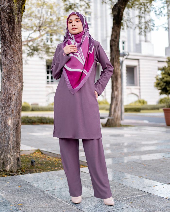 Suit Lubna 3.0 - Grape Purple