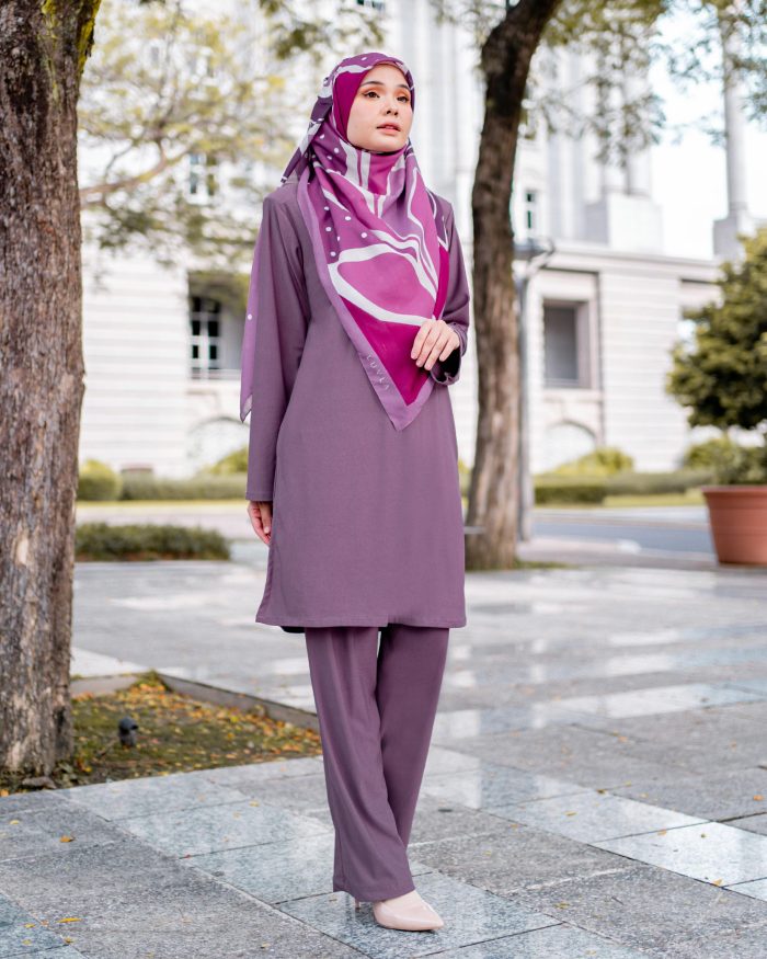 Suit Lubna 3.0 - Grape Purple - Image 2