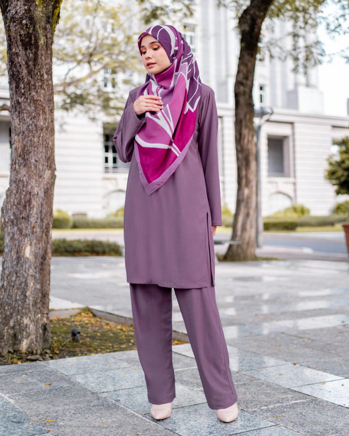 Suit Lubna 3.0 - Grape Purple - Image 4